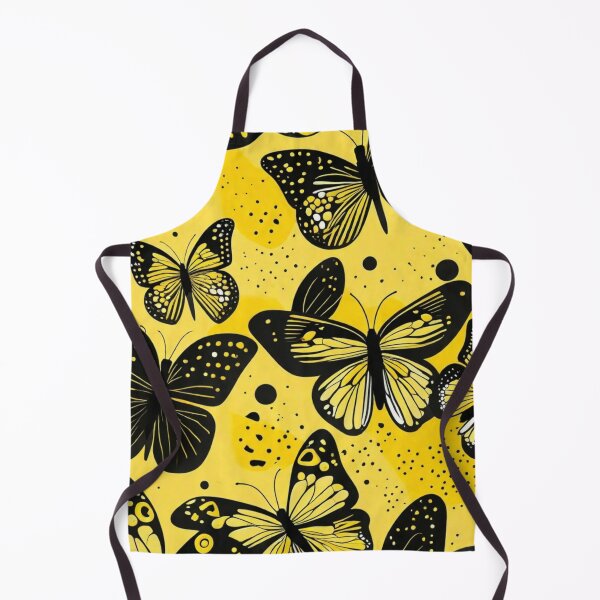 Artikelvorschau, 003 Yellow Butterfly Nordic Minimalist Design entworfen und verkauft von Alexis Art Collection.