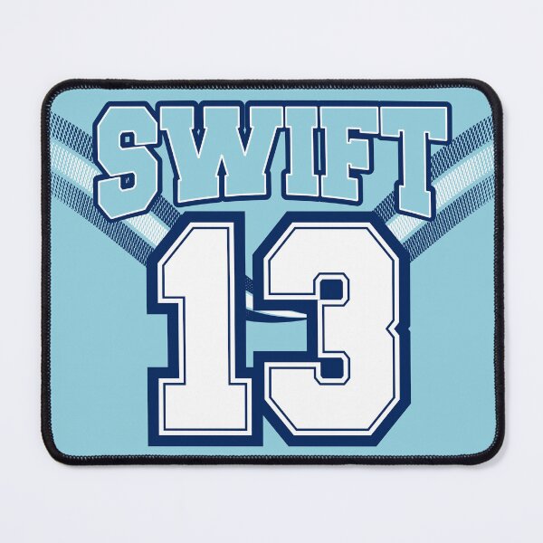 Item preview, Swift Lucky Number 13 - Blue designed and sold by #mossasdesign.