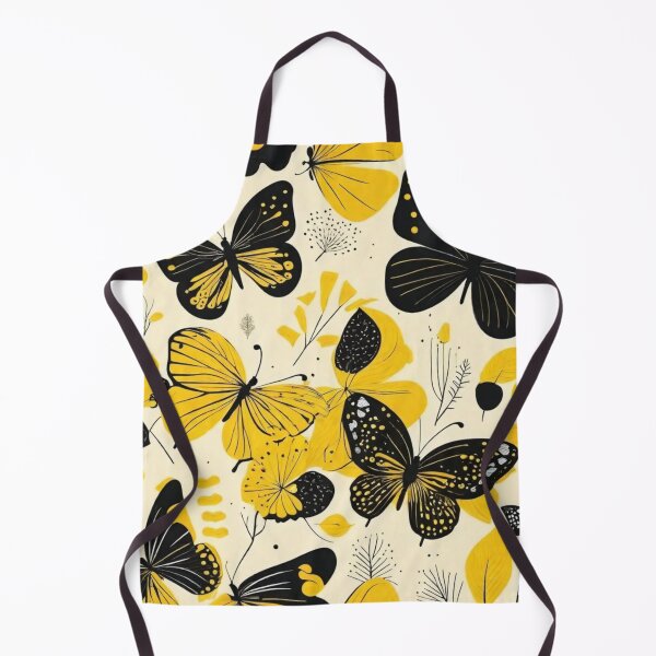 Artikelvorschau, 004 Yellow Butterfly Nordic Minimalist Design entworfen und verkauft von Alexis Art Collection.