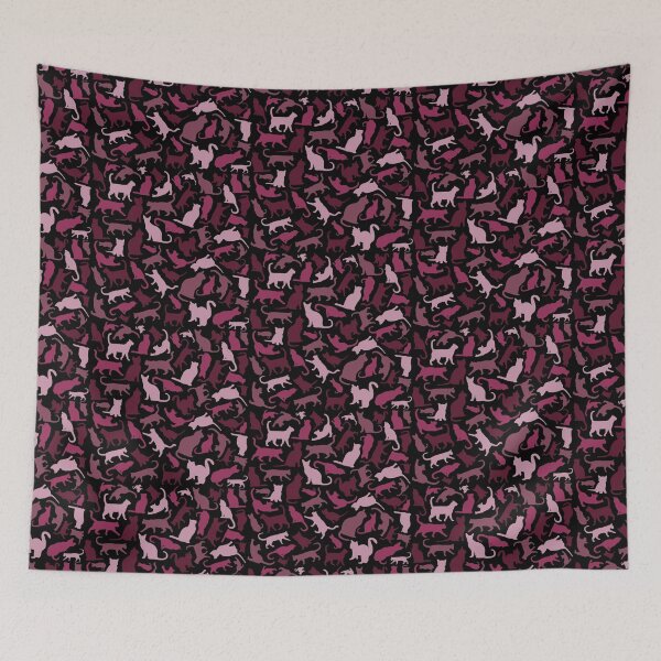 Item preview, Cats in Red Hues - Pattern designed and sold by GWTF-Designs.