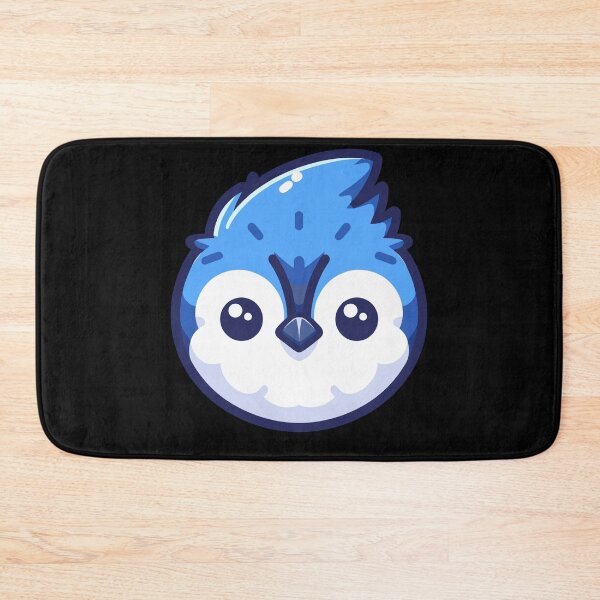 Item preview, Cute Vectoral Blue Jay Face designed and sold by ArtfulWeave.