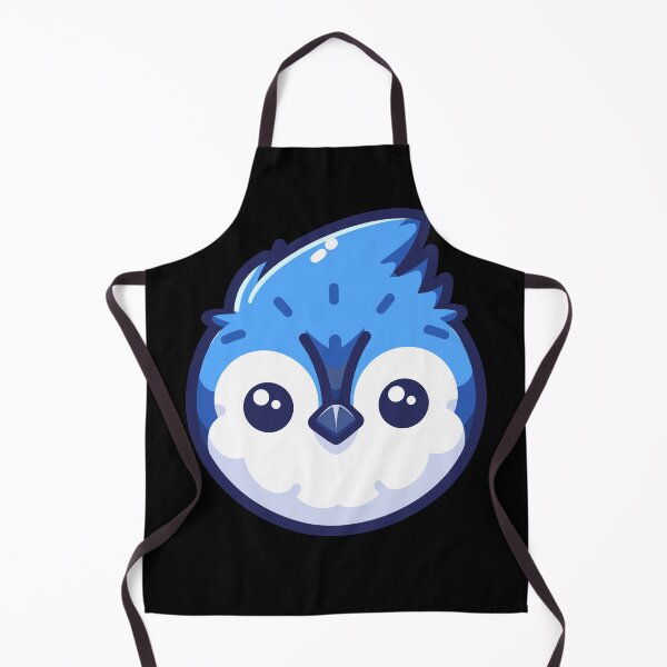 Item preview, Cute Vectoral Blue Jay Face designed and sold by ArtfulWeave.