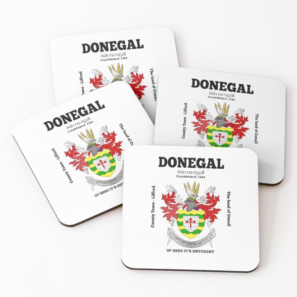 Item preview, Irish County Donegal Ireland Crest, Translation & More designed and sold by REAL IRISH GIFTS.