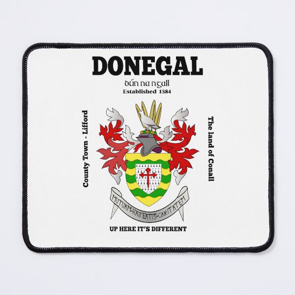 Item preview, Irish County Donegal Ireland Crest, Translation & More designed and sold by REAL IRISH GIFTS.