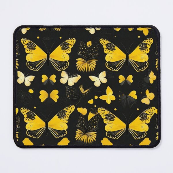 Item preview, 005 Yellow Butterfly Nordic Minimalist Design designed and sold by Alexis Art Collection.