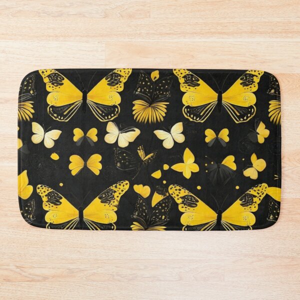 Item preview, 005 Yellow Butterfly Nordic Minimalist Design designed and sold by Alexis Art Collection.