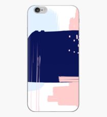 Modern Abstract Brush Stroke Art iPhone Case