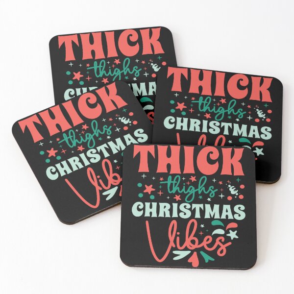 Item preview, Thick Thighs A nd Christmas Vibes designed and sold by shopbakas.