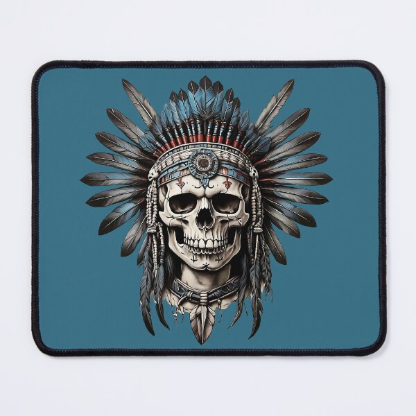 Item preview, Mexican Indian beautiful woman skull designed and sold by Promarkets.