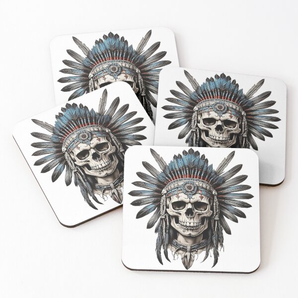 Item preview, Mexican Indian beautiful woman skull designed and sold by Promarkets.