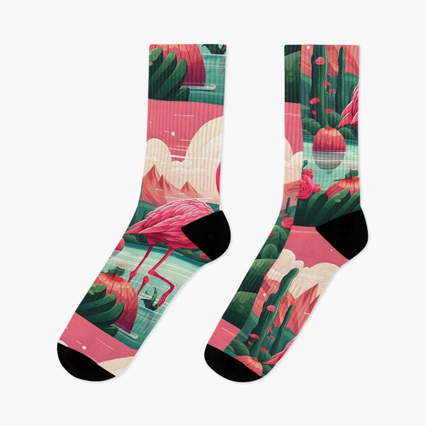 Item preview, Floral Rainbow Cute Minimalist Flamingo's designed and sold by omerfdln34.