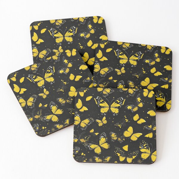 Item preview, 006 Yellow Butterfly Nordic Minimalist Design designed and sold by Alexis Art Collection.