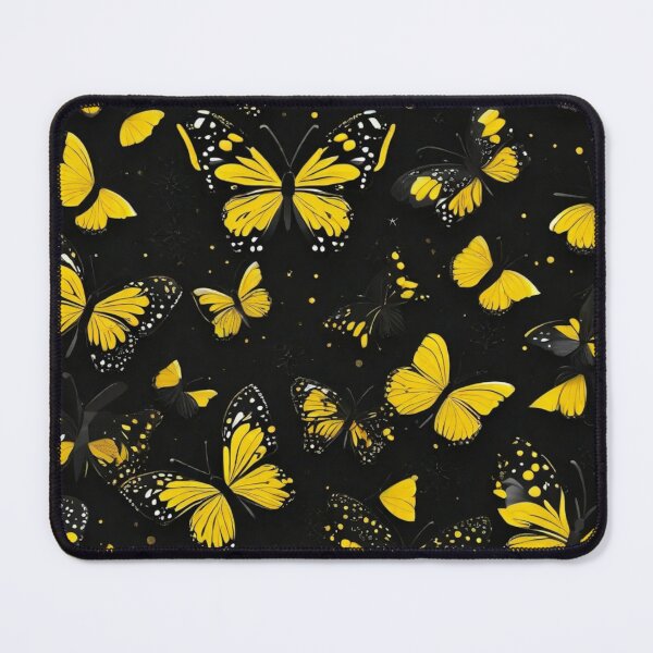 Item preview, 006 Yellow Butterfly Nordic Minimalist Design designed and sold by Alexis Art Collection.
