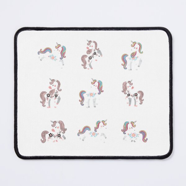 Item preview, Beautiful and happy unicorns playing outdoors designed and sold by huape.