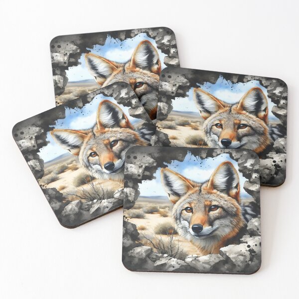 Item preview, Jackal animal art designed and sold by RubisLeaf.