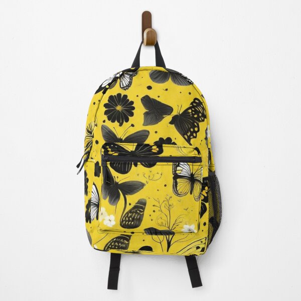 Artikelvorschau, 007 Yellow Butterfly Nordic Minimalist Design entworfen und verkauft von Alexis Art Collection.