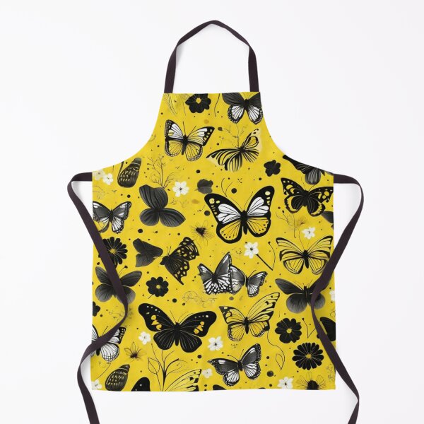 Artikelvorschau, 007 Yellow Butterfly Nordic Minimalist Design entworfen und verkauft von Alexis Art Collection.