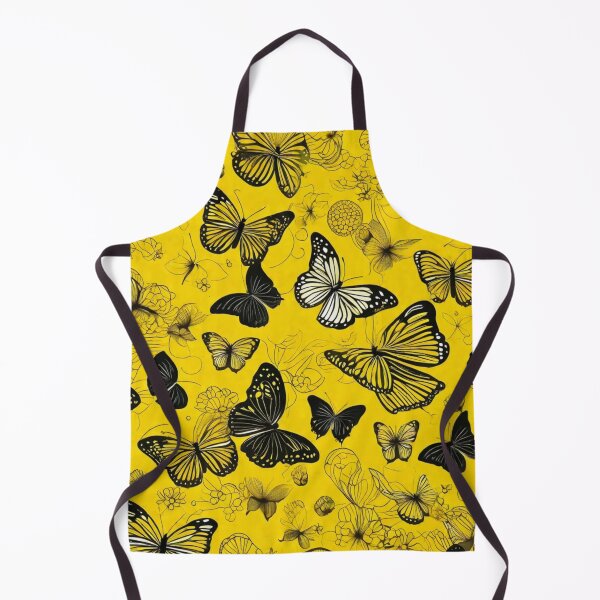 Artikelvorschau, 008 Yellow Butterfly Nordic Minimalist Design entworfen und verkauft von Alexis Art Collection.