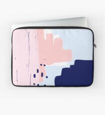 Modern Abstract Brush Stroke Art Laptop Sleeve