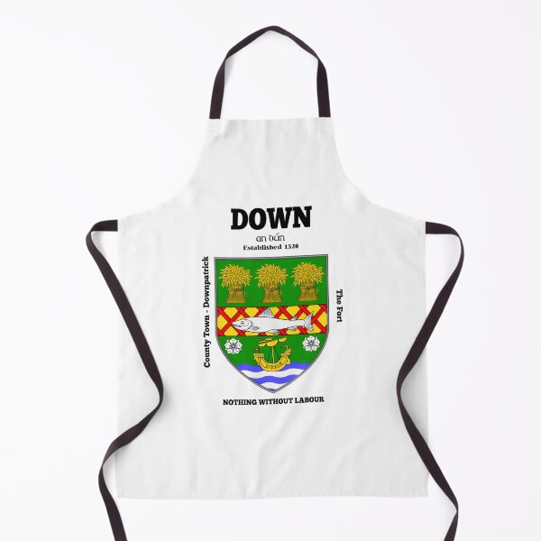 Item preview, Irish County Down Ireland Crest, Translation & More designed and sold by REAL IRISH GIFTS.