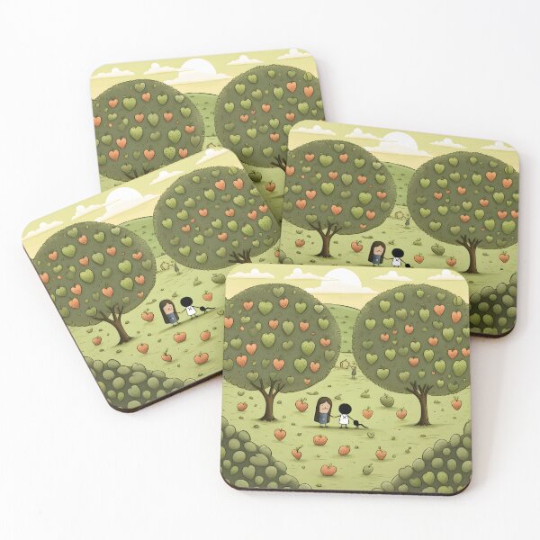Item preview, Whimsical World Dogs, Kids Explore Valentine's Avocado Orchard designed and sold by omerfdln34.