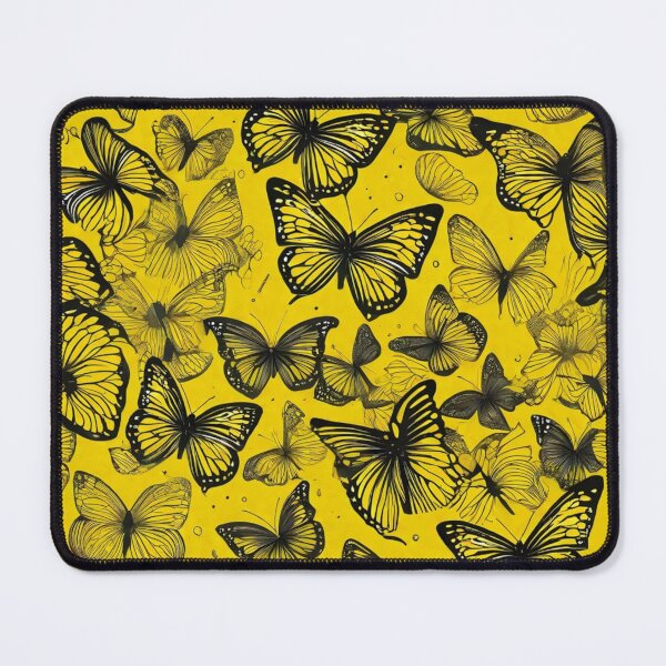 Item preview, 010 Yellow Butterfly Nordic Minimalist Design designed and sold by Alexis Art Collection.