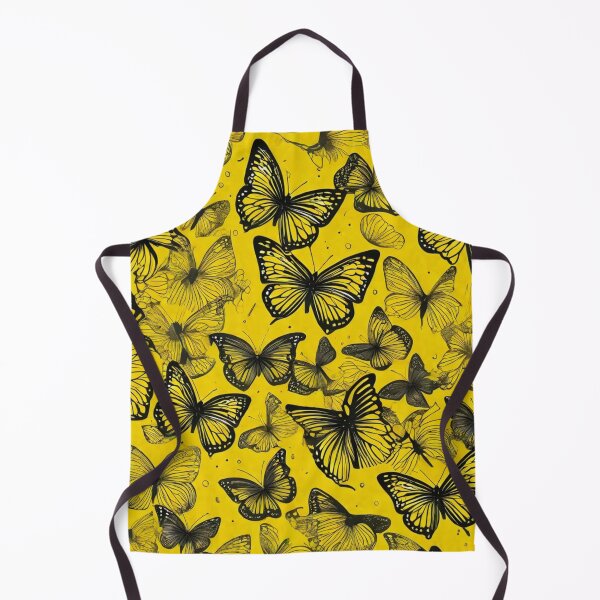 Artikelvorschau, 010 Yellow Butterfly Nordic Minimalist Design entworfen und verkauft von Alexis Art Collection.