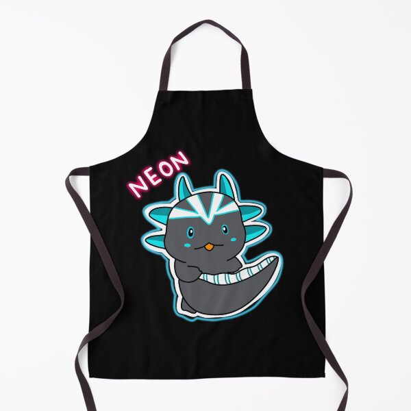 Item preview, Haato the Gang of Salamander : Neon - Grey and green Axolotl   designed and sold by lazycat14.