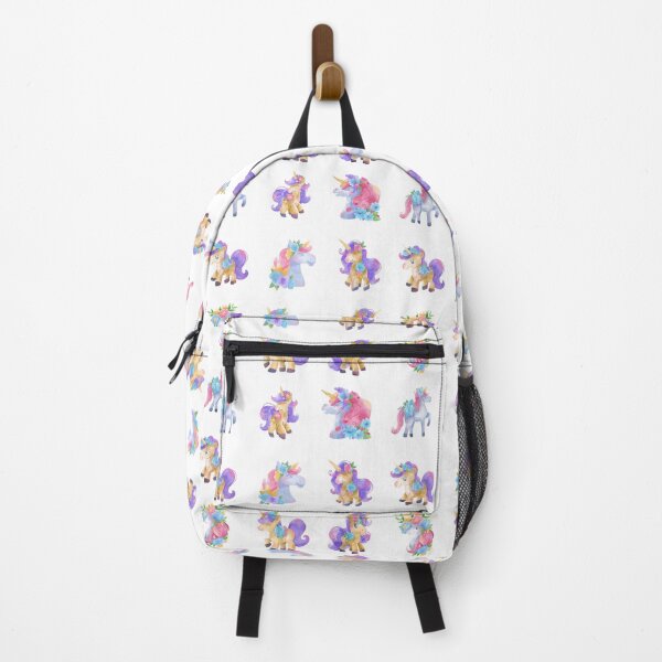 Item preview, Beautiful and happy unicorns playing outdoors designed and sold by huape.