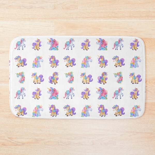 Item preview, Beautiful and happy unicorns playing outdoors designed and sold by huape.