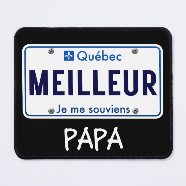 Item preview, Meilleur Papa Cadeau Fête des Pères Best Dad French designed and sold by Quebec-Shop.