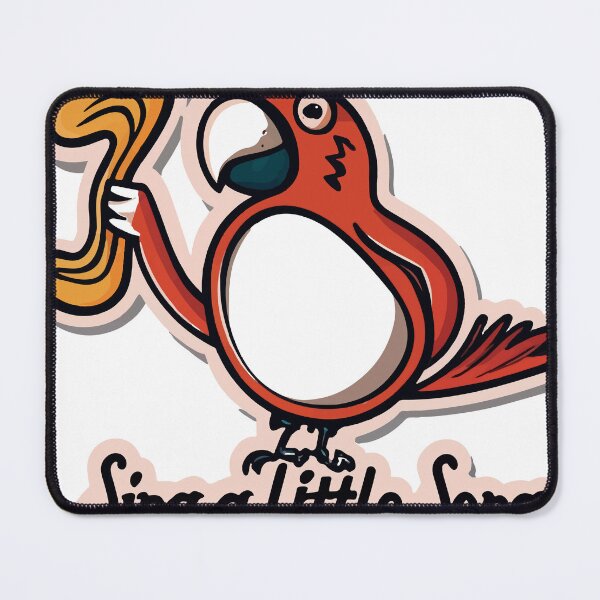 Item preview, Peppy Parrot Musical Comic Style Art designed and sold by NiftyWrx.