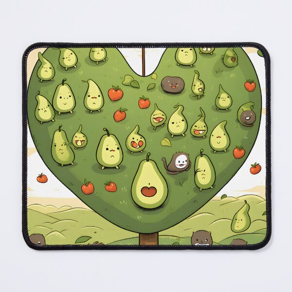 Item preview, World Of The Avocado Valentines Day Heart Shaped designed and sold by omerfdln34.