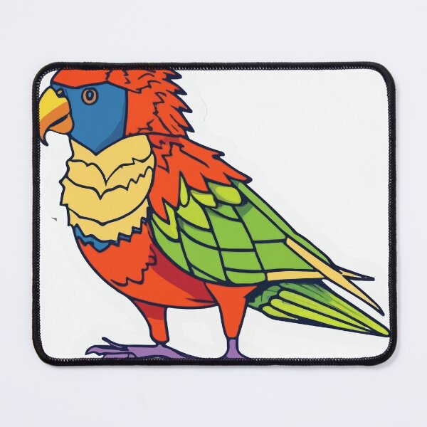 Item preview, Playful Cartoon Lorikeet Parrot designed and sold by NiftyWrx.
