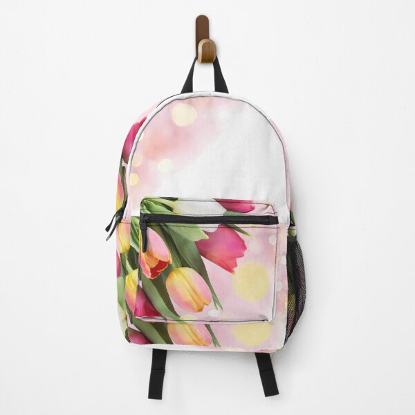 Item preview, ฺTulip bouquet in bokhe background designed and sold by WhiteDoveArt.