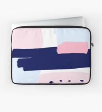 Modern Abstract Brush Stroke Art Laptop Sleeve