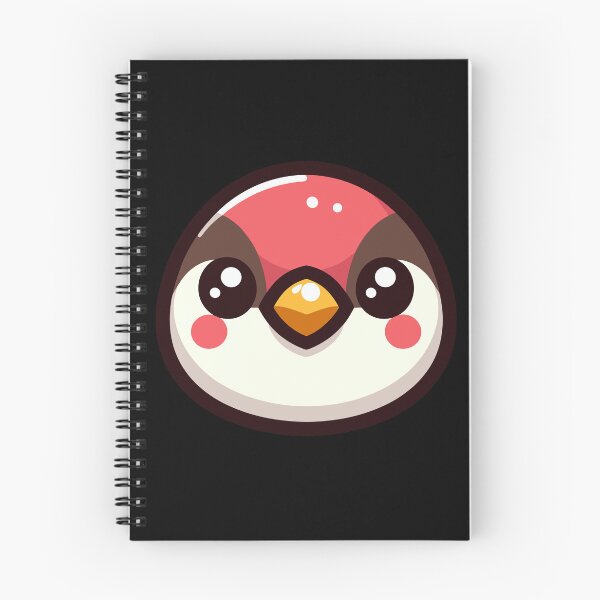 Item preview, Cute Vectoral Finch Face designed and sold by ArtfulWeave.
