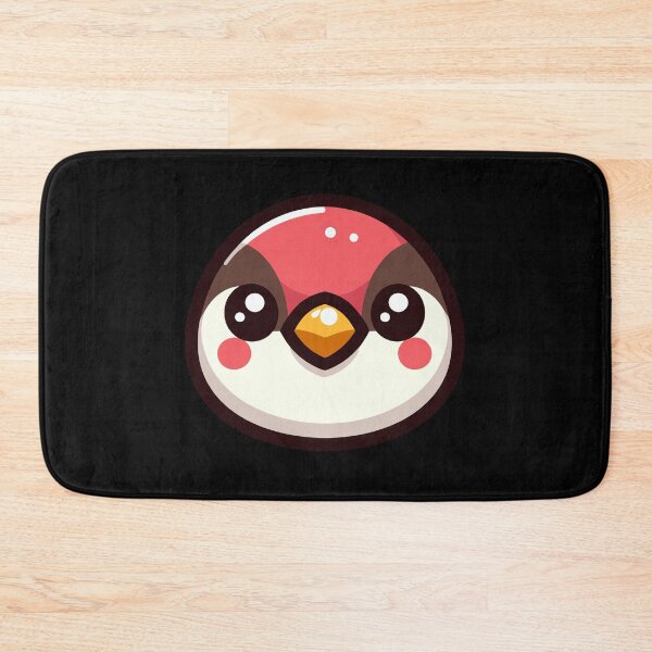 Item preview, Cute Vectoral Finch Face designed and sold by ArtfulWeave.