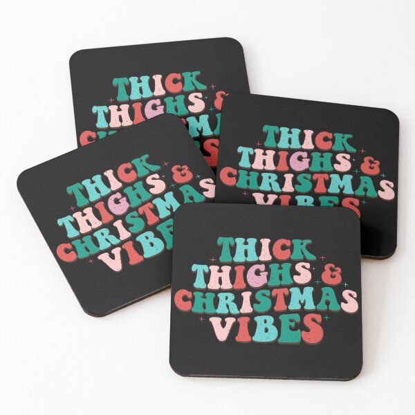 Item preview, Thick Thighs And Christmas Vibes designed and sold by shopbakas.