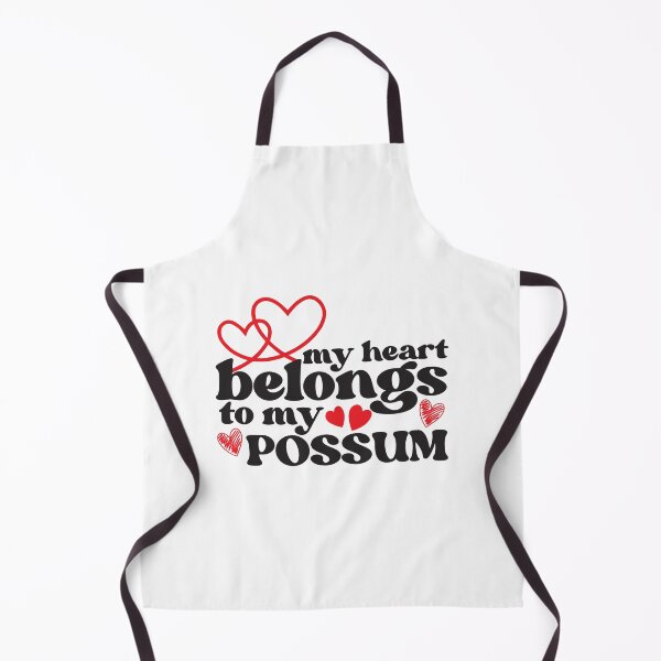 Item preview, my heart belongs to my possum Valentines Day funny opossum designed and sold by teeshop87.