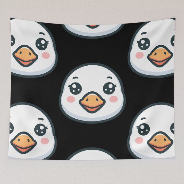 Item preview, Cute Vectoral Goose Face designed and sold by ArtfulWeave.