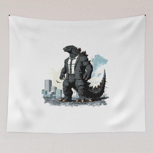 Item preview, Monster lizard in a business suit: A Kaiju conquers the business world designed and sold by MLArtifex.