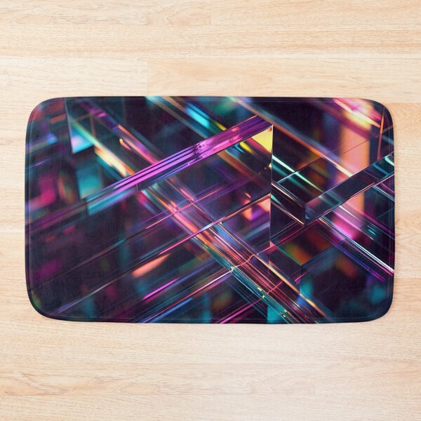 Item preview, Luminous Labyrinth: Neon Geometrics designed and sold by APARTAI EU.