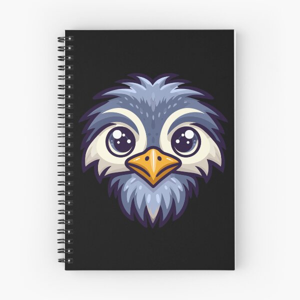 Item preview, Cute Vectoral Heron Face designed and sold by ArtfulWeave.