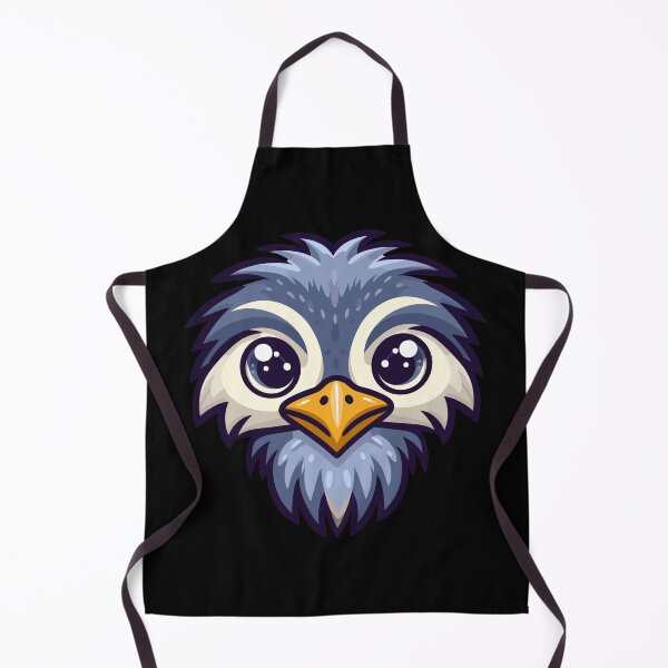 Item preview, Cute Vectoral Heron Face designed and sold by ArtfulWeave.