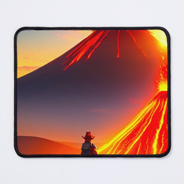 Item preview, Magnificent Sunlit Volcano Scene designed and sold by Nathan Z..