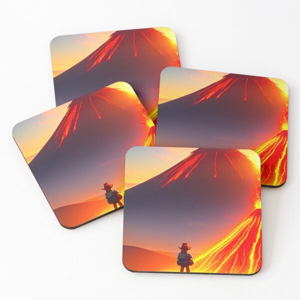 Item preview, Magnificent Sunlit Volcano Scene designed and sold by Nathan Z..