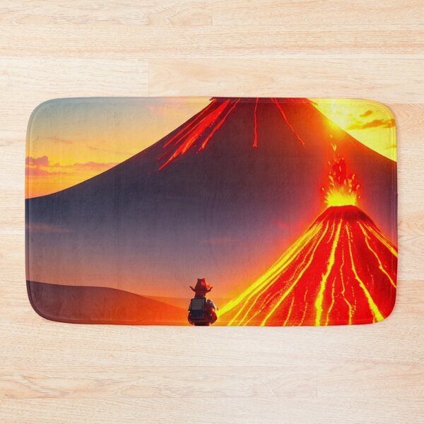 Item preview, Magnificent Sunlit Volcano Scene designed and sold by Nathan Z..