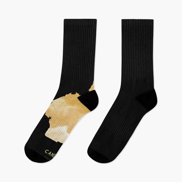 Item preview, Map of Cameroon in gold color designed and sold by Jerhus.
