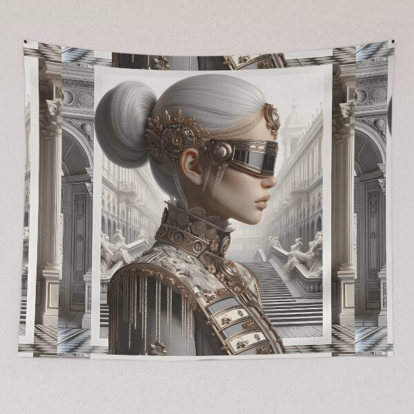 Item preview, Baroque Futurist: A Vision in Time's Tapestry designed and sold by CreationP.